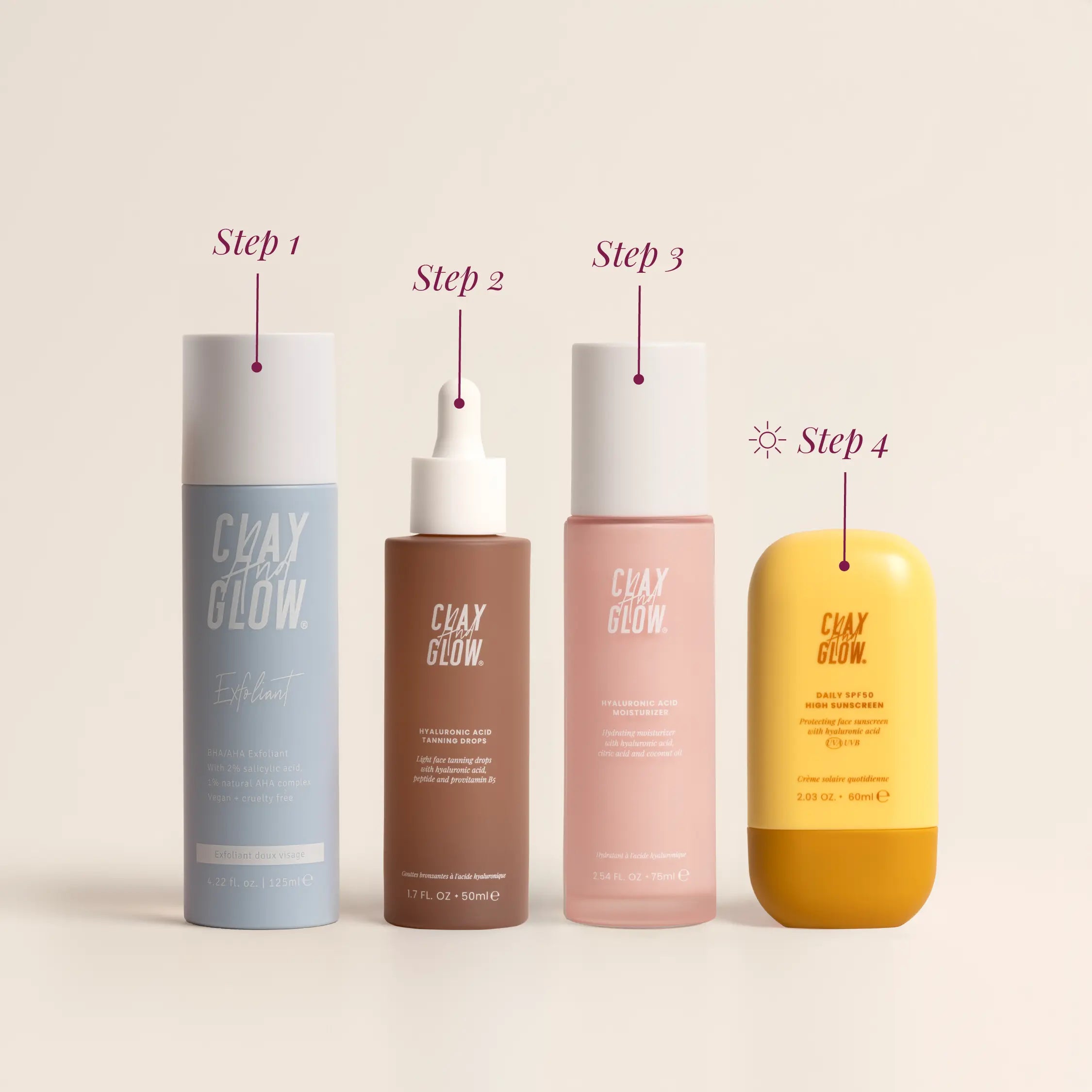 Tan 'n go set