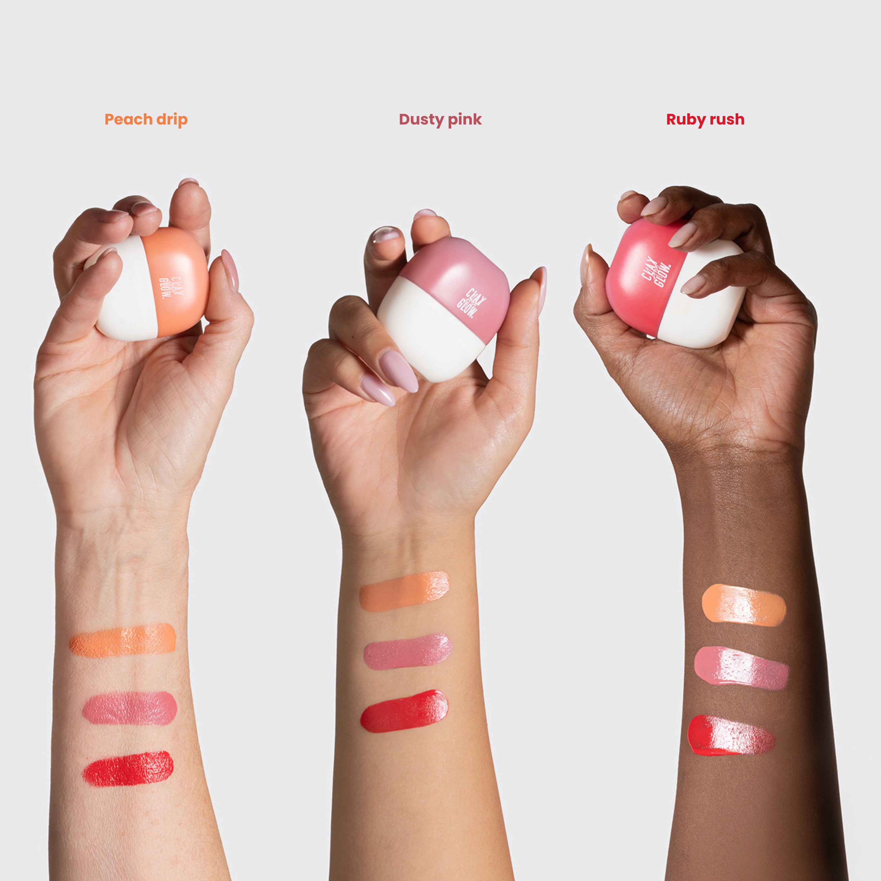 Hydrating liquid blushes